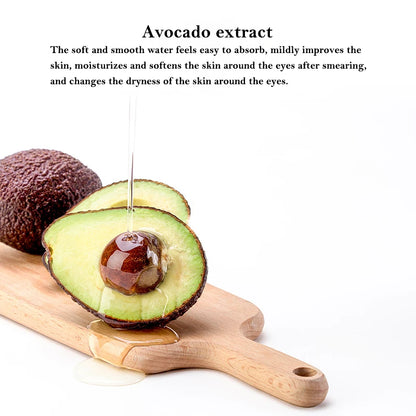 60pcs Avocado Collagen Eye Mask Moisturizing Gel Eyes Masks Eye Patches Remove Dark Circles Firming Eyes Korean Skin Care