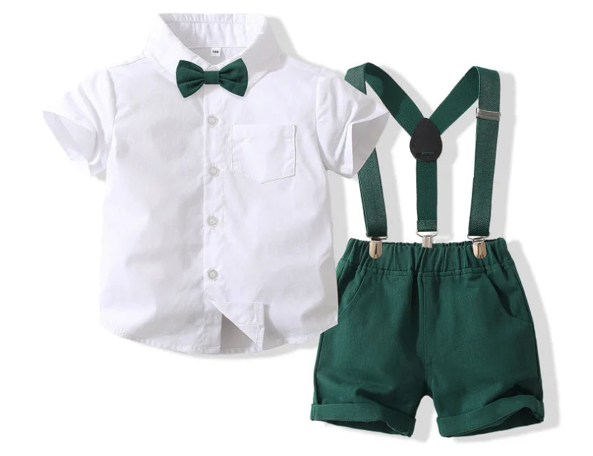 Fashion Kids Clothes Boys Summer Young Children Two-Piece 2 To 7 Years Suit For Baby Boy Outfit