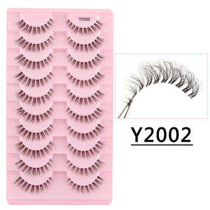 3/10 Pairs 3D Mink Eyelash Natural False Eyelashes Makeup Fake Eye Lashes Faux Cilios Make Up Beauty Tools Wholesale Lashes Cils