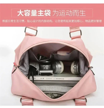AL Fitness Yoga Handbag Sports Accessories Dry Wet Separation High Capacity Sports Bag Waterproof Multifunctional Travel Bag