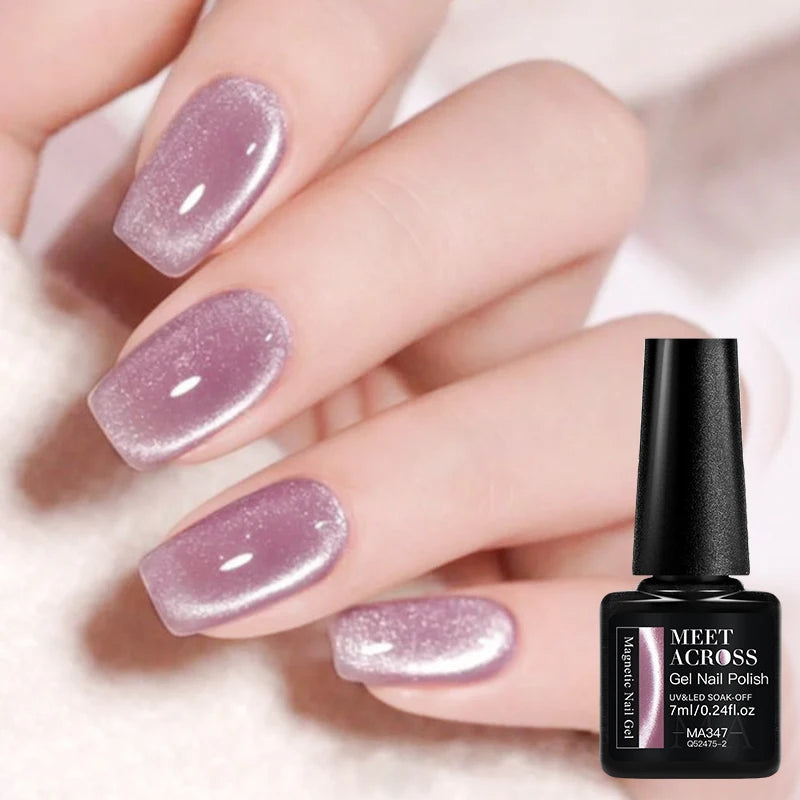 Cat Eye Gel Polish With Nail Magnet Tools Flexible Iron Wire For Creating Heart Shapes On Nails Nail Art nail supplies iman