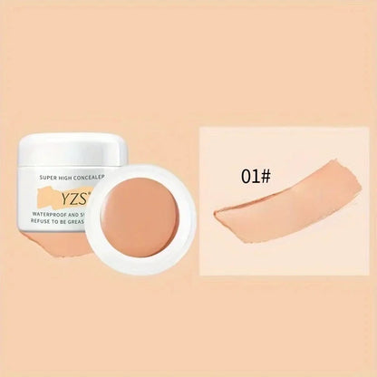 Waterproof Full Coverage Concealer for Tattoos Scars Acne Marks Dark Circles Natural Finish Foundation For All Skin Tones Makeup
