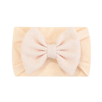 1Pc Headband Nylon Infants Toddlers Elastic Hair Band for Newborn Girl Princess Bowknot Cute Baby Hair Accessories Wholesale