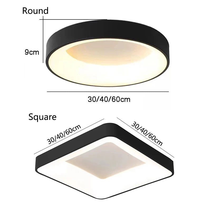 Round Ceiling lights LED Home decor lamps