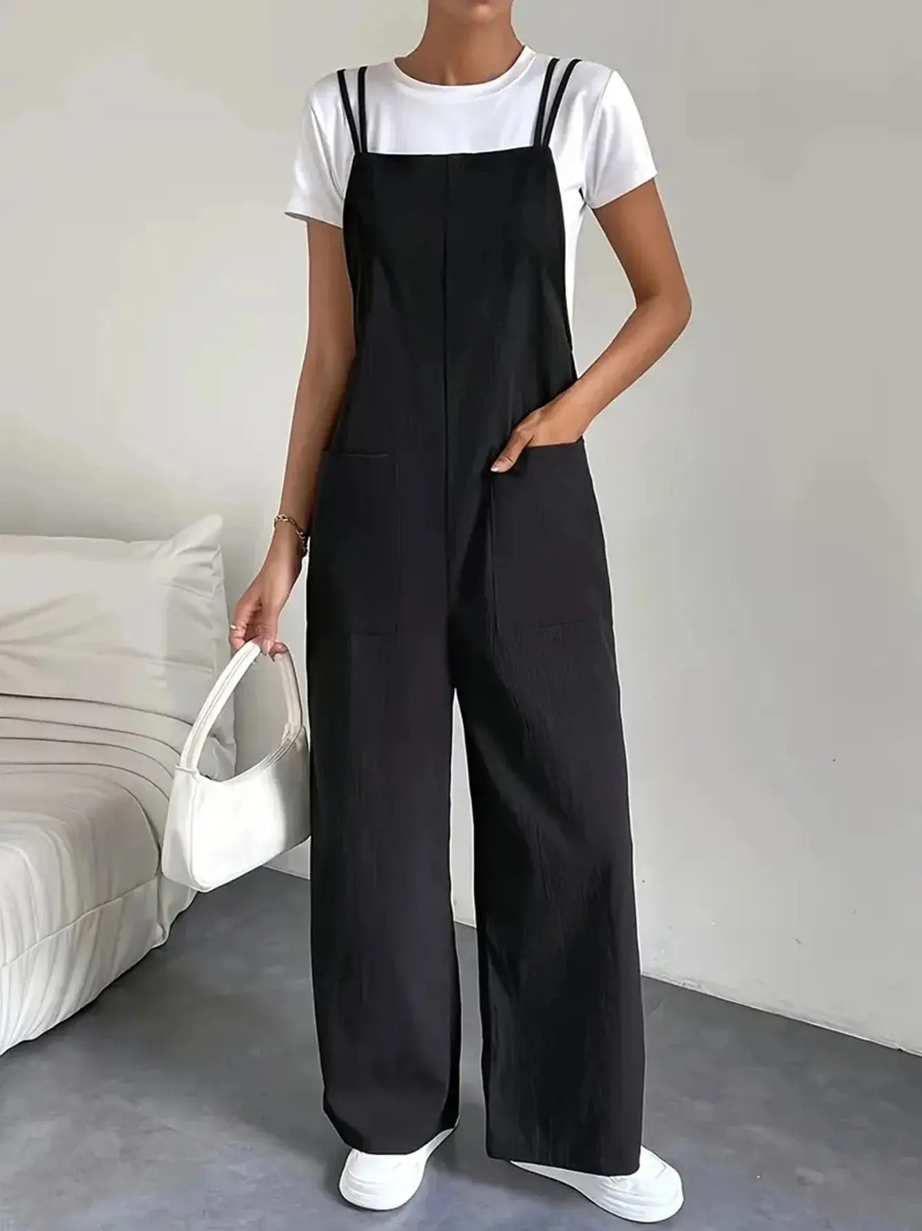 Fashionable temperament, casual camisole jumpsuit