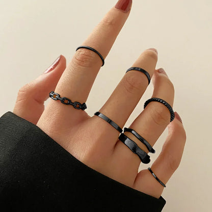 7pcs Jewelry Rings Set