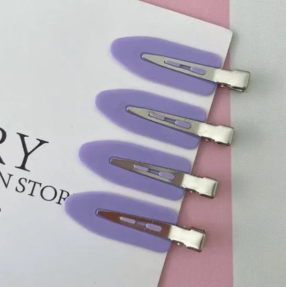 Simple Wild Leopard Seamless Hair Clip Women Acetate Sheet No Bend Bangs Clip Duckbill Clip Hairpins Hair Styling Tool