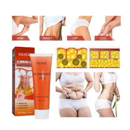 1Pcs Slimming Gel Fat Burning Cream Full Body Sculpting 7 Days