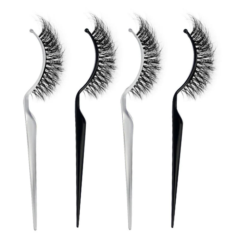 10 Pcs False Eyelash Style Display Stand Stick Board Lash Extension Try on Effect Exhibit Auxiliary Fake Lashes Holder Tools