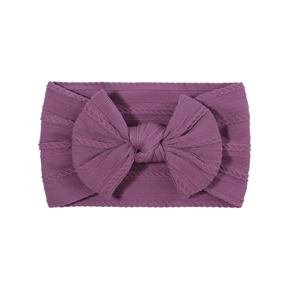 Big Flower Nylon Girl Hairband Elastic Soft Baby Headband For Children Turban Headwear For Newborn Baby Kids Hair Accessories