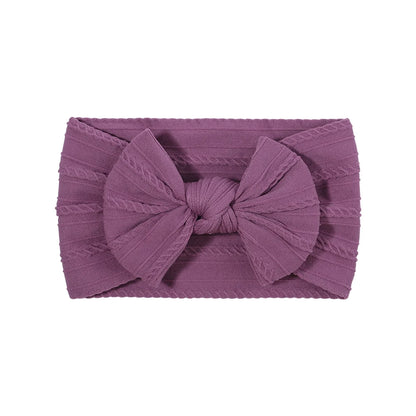 Big Flower Nylon Girl Hairband Elastic Soft Baby Headband For Children Turban Headwear For Newborn Baby Kids Hair Accessories