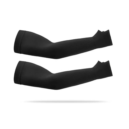 1Pair UPF50+ Summer Cool Feeling Arm Sleeves Women Cycling Running Fishing Oversleeve Men Breathable Ice Silk Sunscreen Unisex