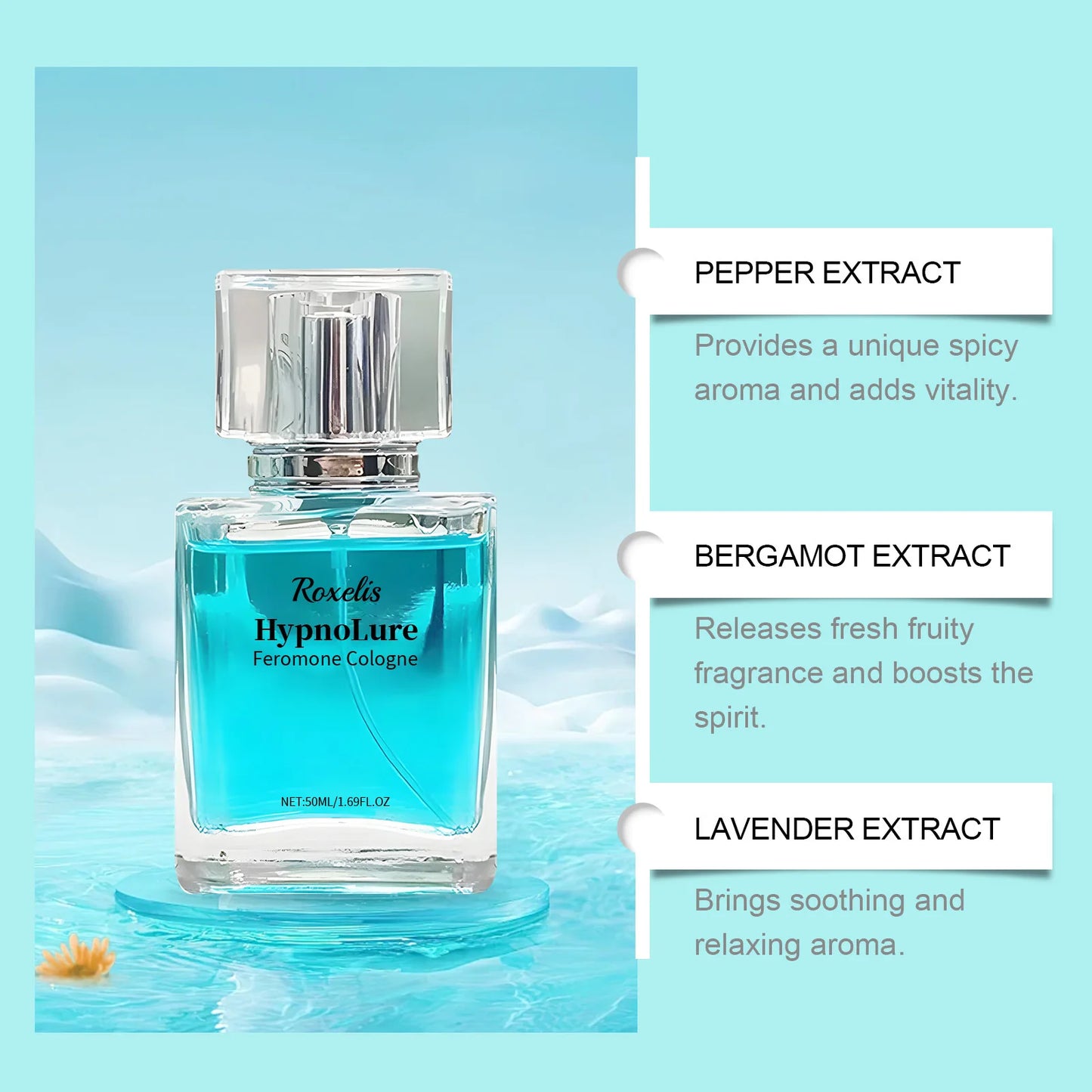 Charm Perfume Spray Natural Fresh Fragrance Lasting Pheromone Flirting Encourage Sexy Attracts Women Cologne Perfume For Men