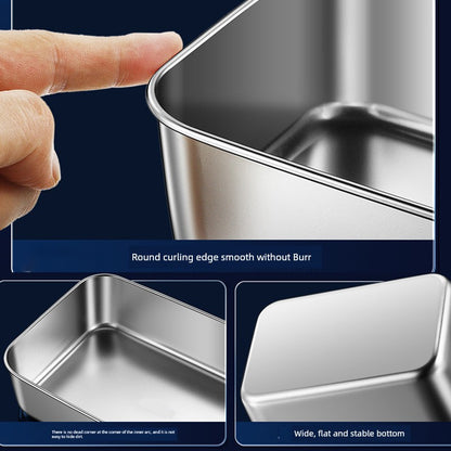 Luncheon Meat Box Stainless Steel Container with Lid Mold