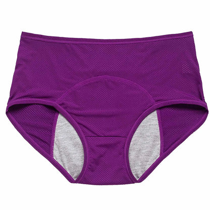 Leak Proof Menstrual Panties Breathable Physiological Pants Sexy Women Underwear Period Plus Size