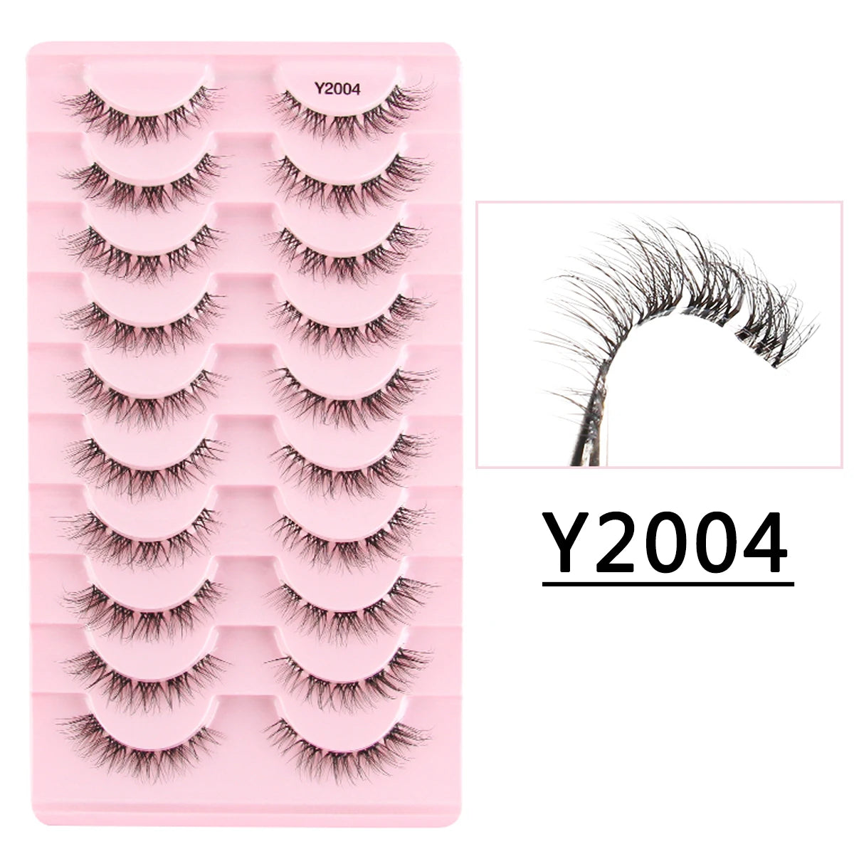 3/10 Pairs 3D Mink Eyelash Natural False Eyelashes Makeup Fake Eye Lashes Faux Cilios Make Up Beauty Tools Wholesale Lashes Cils