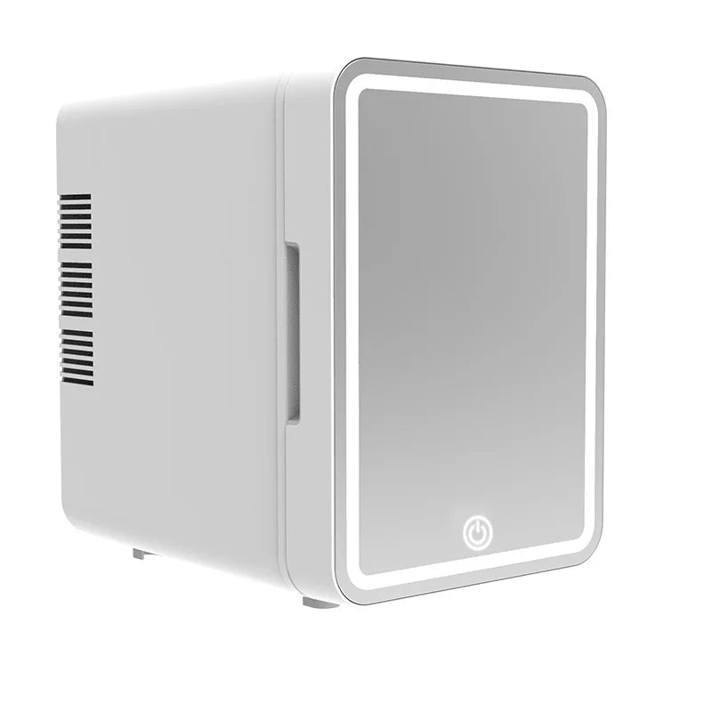 4L Makeup Mini Fridge for Bedroom Car Office & Dorm Cooler & Warmer Portable Small Refrigerator for Cosmetics, Skin Care