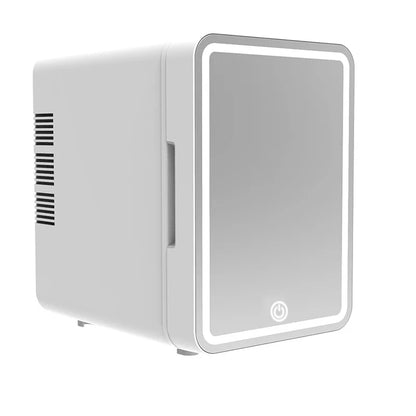 4L Makeup Mini Fridge for Bedroom Car Office & Dorm Cooler & Warmer Portable Small Refrigerator for Cosmetics, Skin Care