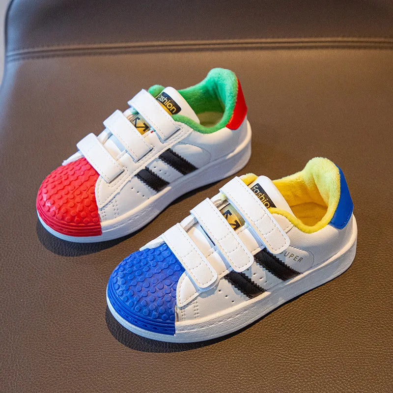 Autumn Winter Kids Teens Sneakers Girls Sport Leisure Shoes Boys