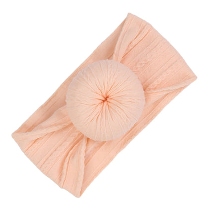 Cotton Bows Headbands for Baby Girls Newborn Infant Ealstic Hairbands Dot Striped Flower Print Kids Headwraps