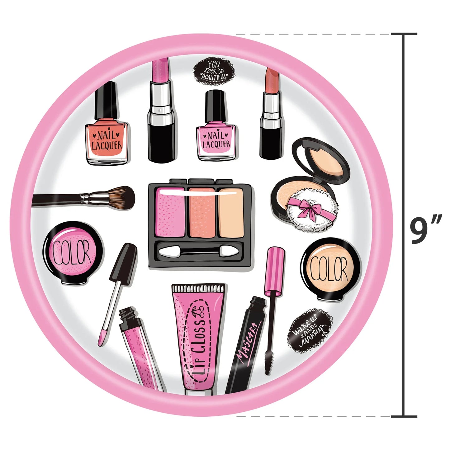 Make Up Birthday Party Decor Women Girls Favor Spa Makeup