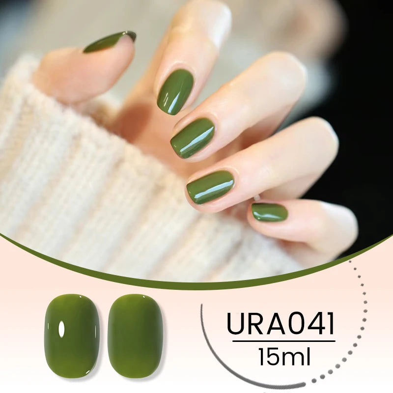 UR SUGAR 15ml Winter Brown Bright Color Gel Gel Varnishes All For Nails Soak Off UV LED Semi Permanent Nail Art Long Lasting Gel