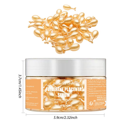 50Pcs Collagen Face Care Capsules Serum Spot Acne Wrinkle Remover