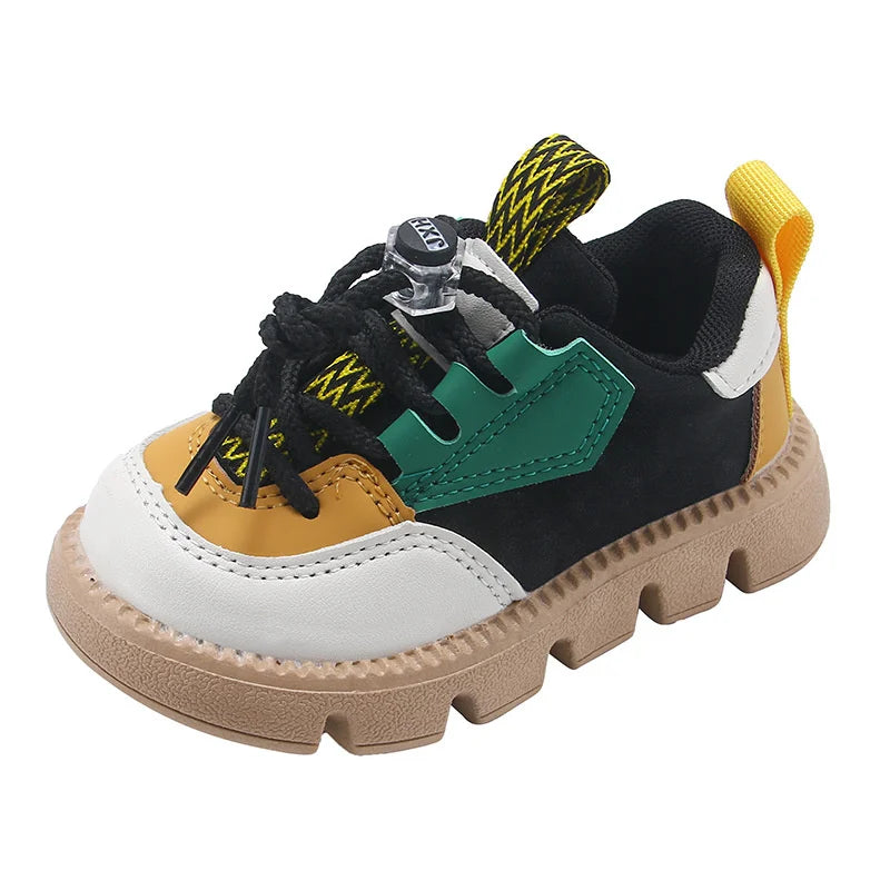 Size 21-30 Autumn Children Girl Pink Shoes Autumn Breathable Kids Sneakers for 5-18 Yrs Boy Lightweight Shoe Walking Soft