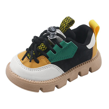 Size 21-30 Autumn Children Girl Pink Shoes Autumn Breathable Kids Sneakers for 5-18 Yrs Boy Lightweight Shoe Walking Soft