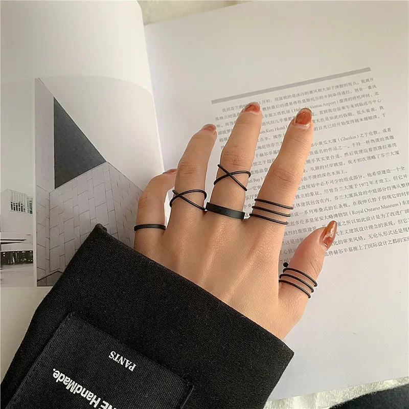 7pcs Jewelry Rings Set