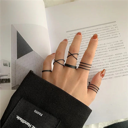 7pcs Jewelry Rings Set