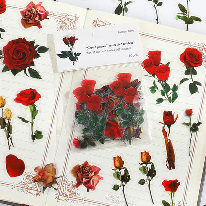 Cute Transparent Traceless Diary Pattern Cane Artsy