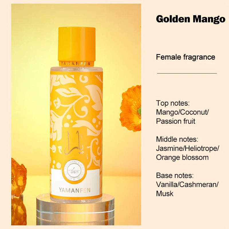 250ml Body Mist Long Duration Fruity Body Spray long Lasting Fragrance