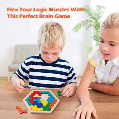 1pcs Wooden Puzzles Educational Toys For Children Kids Preschool