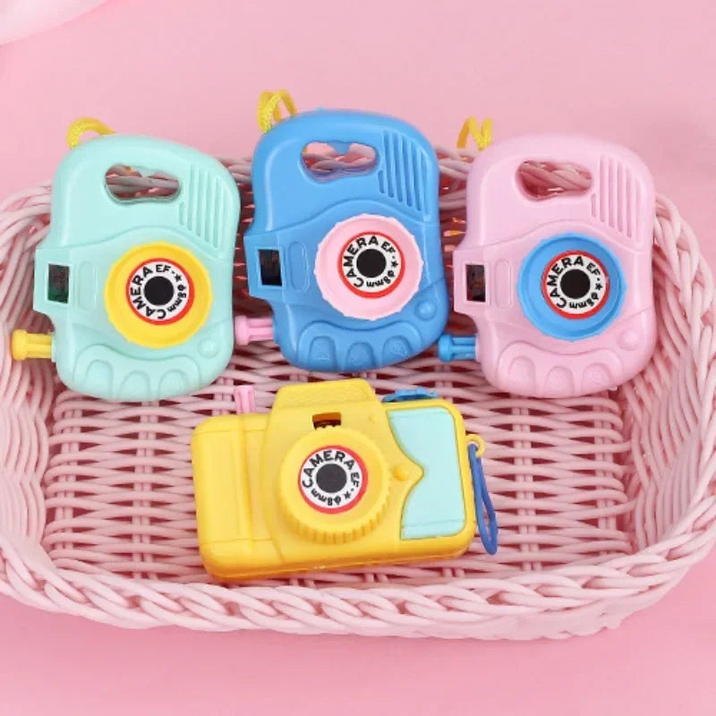 1pcs Funny Mini Cartoon Camera Toy Animal Pattern Educational