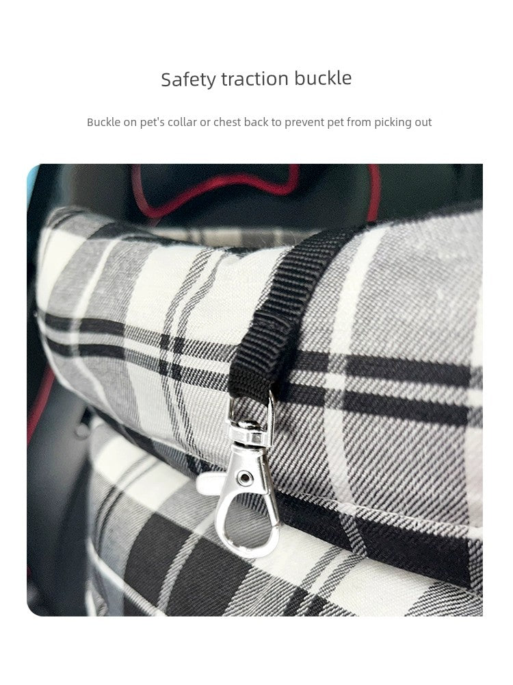 Car Pet Bed Cathouse Doghouse Central Control Nest Small Size Dogs Car Dog Safety Car Seat Cat Sitting Car Mats