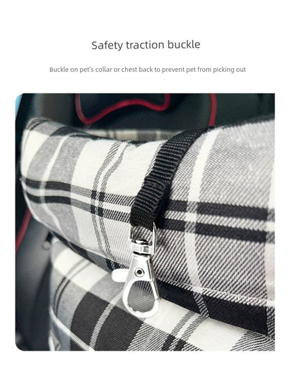 Car Pet Bed Cathouse Doghouse Central Control Nest Small Size Dogs Car Dog Safety Car Seat Cat Sitting Car Mats