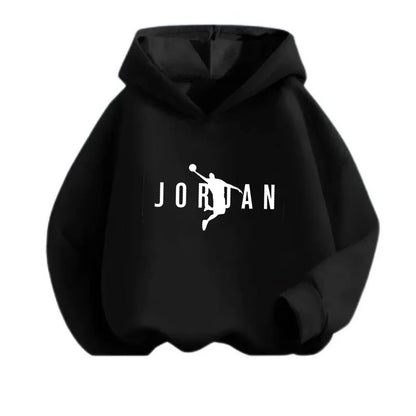 Basketball Sports Children's Hoodies Street Wear High Quality Comfortable Boys' Tops Autumn/Winter Wear Lightweight Kid Clothing