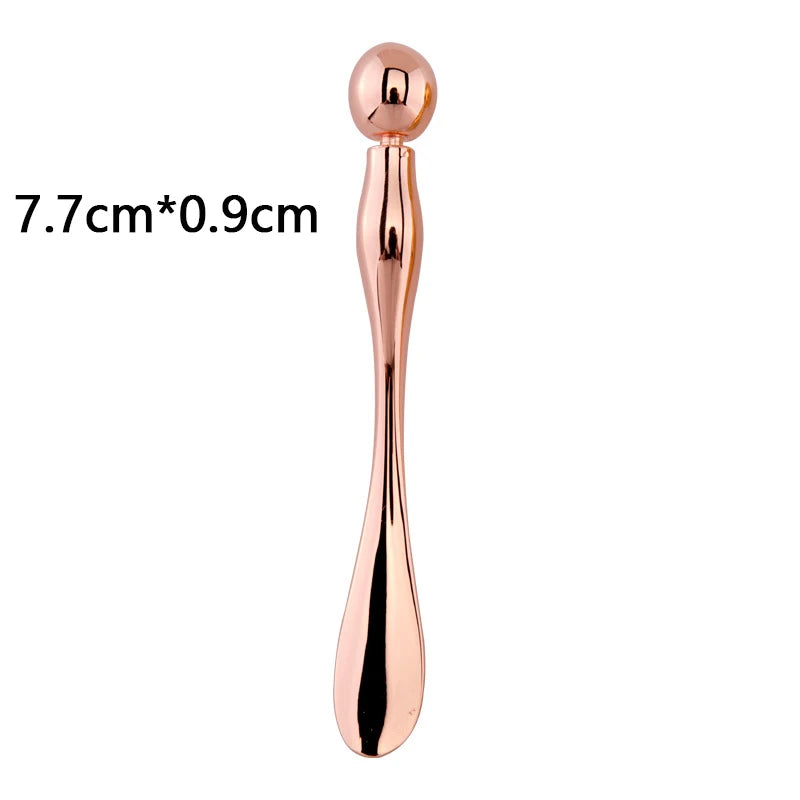 Metal Face Massage Stick Anti Wrinkle Eye Cream Applicator Mask Mixing Spatulas Scoop Eyes Massage Beauty Bar Facial Care Tool