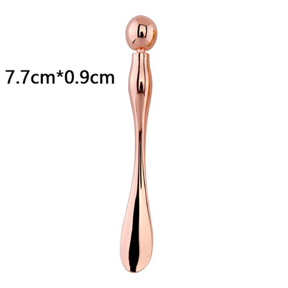 Metal Face Massage Stick Anti Wrinkle Eye Cream Applicator Mask Mixing Spatulas Scoop Eyes Massage Beauty Bar Facial Care Tool