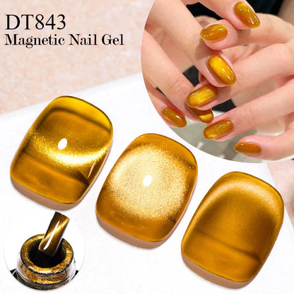 Cat Eye Gel Polish With Nail Magnet Tools Flexible Iron Wire For Creating Heart Shapes On Nails Nail Art nail supplies iman