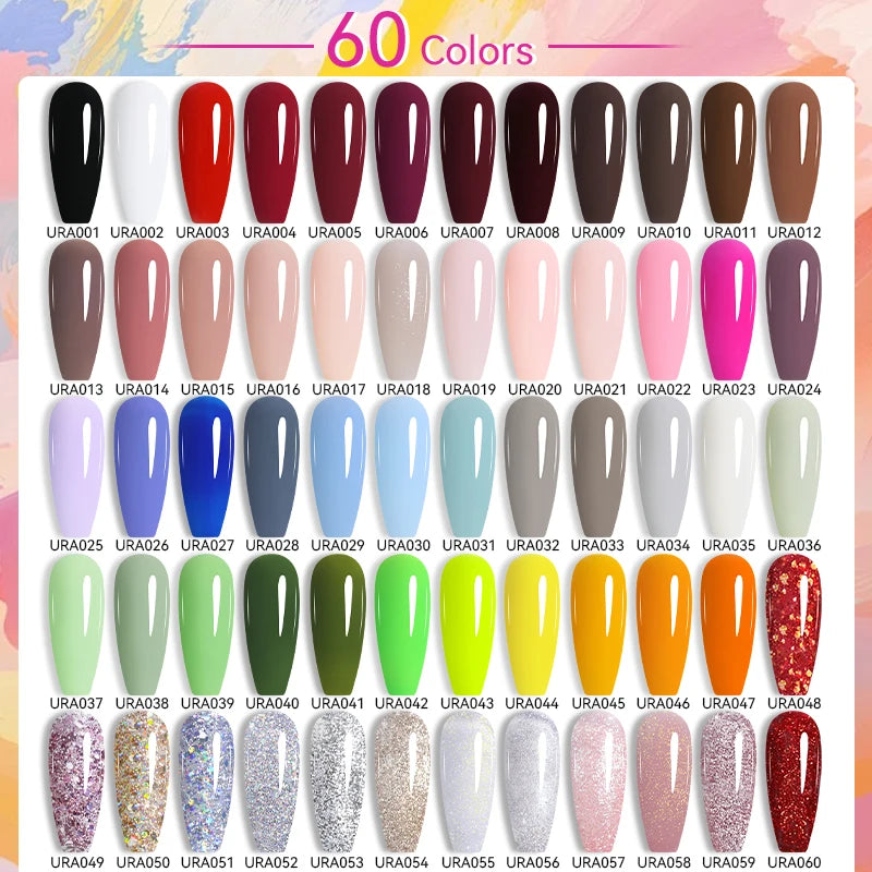 UR SUGAR 15ml Winter Brown Bright Color Gel Gel Varnishes All For Nails Soak Off UV LED Semi Permanent Nail Art Long Lasting Gel