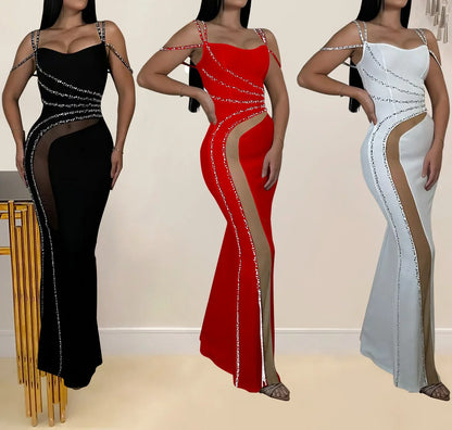 Long elegant party cocktail dresses