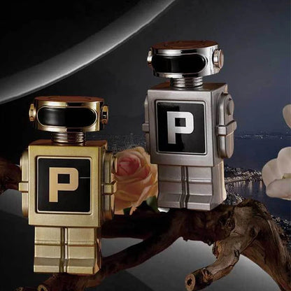 50/100ml Robot Men's Perfume Lasting Fragrance Light Fragrance Fresh Wood Tone Deodorant Enhance Male Charm Dragon Ocean Scent