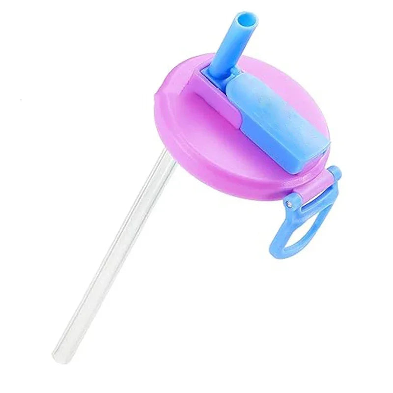 Soda Lid Covers With Straws 1/4pcs Beverage Can Protector Silicone Can Covers Beer Bottle Cap Tin Can Cup Soda Leak-Proof Caps