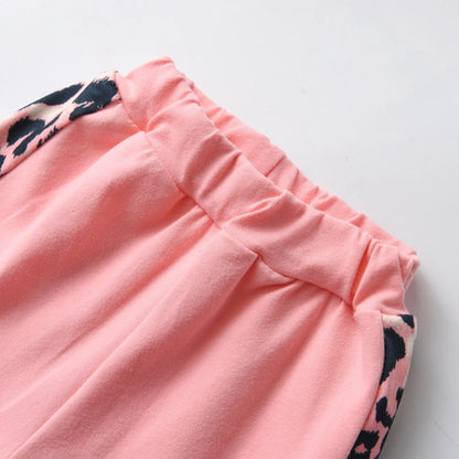 2PCS Newborn Baby Girl Spring Autumn Clothes Set Toddler Girls Letters Printed Long Sleeve Hooded Top and Pants Fashion Outfit