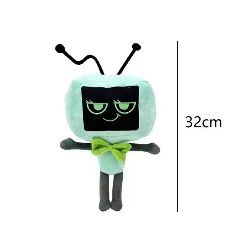 Dandy's World Plush Horror Game Dandy World Scrap Soft Stuffed Plush Toy Cute Boxten Poppys Plushie Pillow Dolls For Kids Gifts