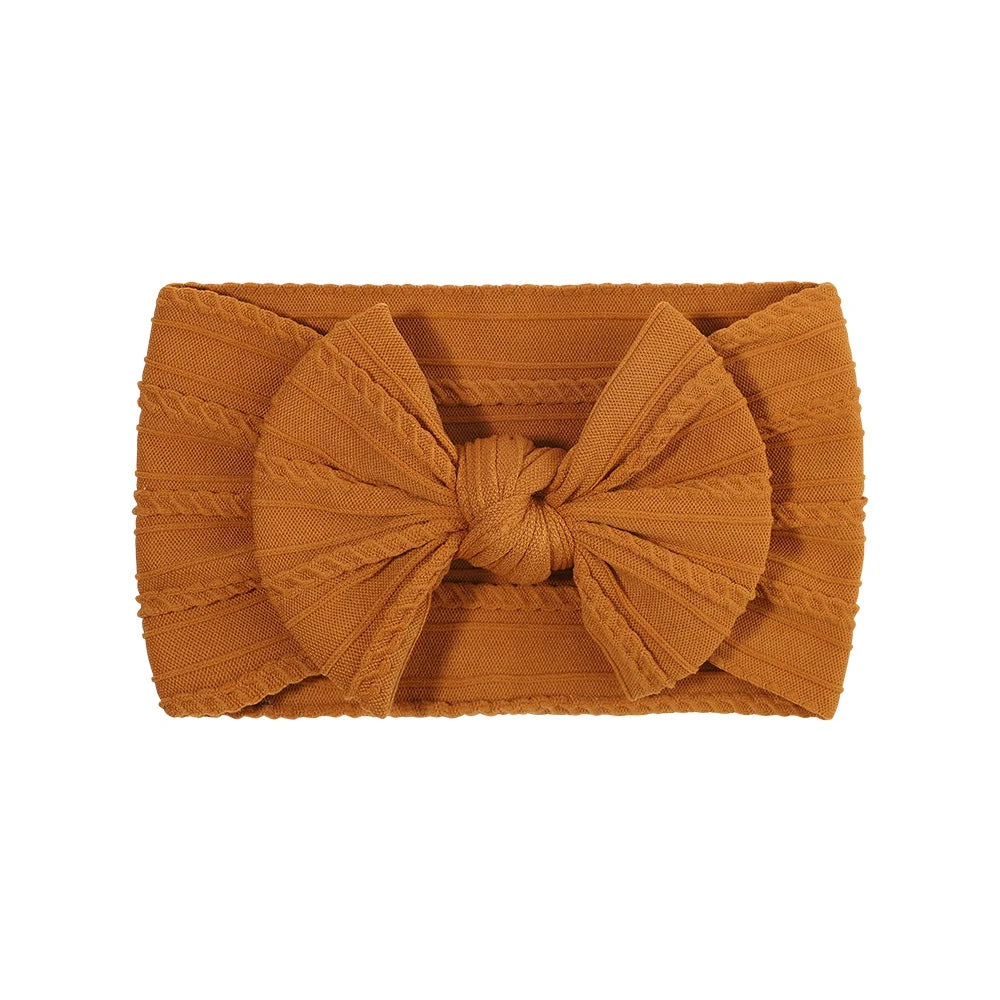 Big Flower Nylon Girl Hairband Elastic Soft Baby Headband For Children Turban Headwear For Newborn Baby Kids Hair Accessories