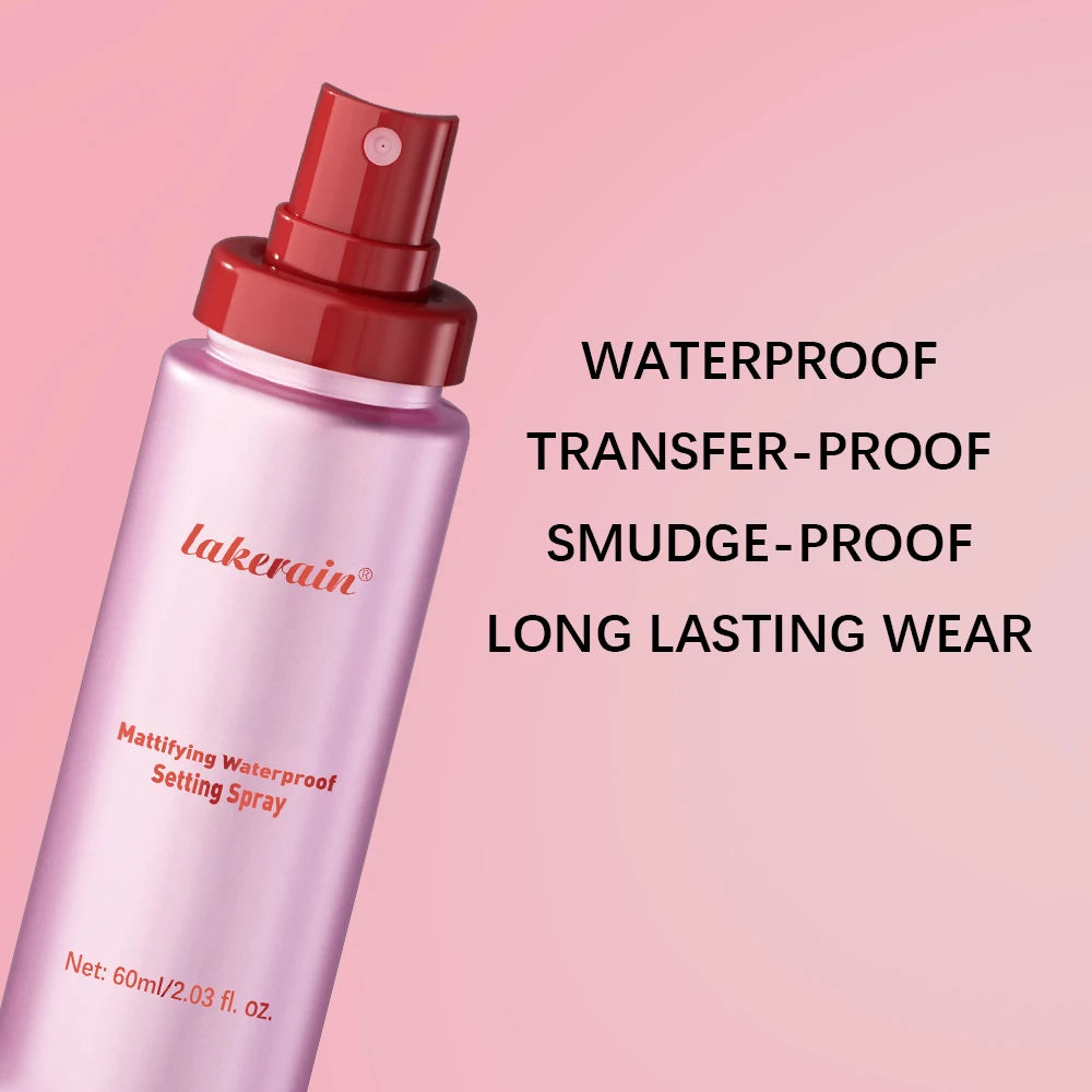 Mattifying Setting Spray Waterproof Makeup Long Lasting Oil Control Moisturizing Non-Sticky Spray