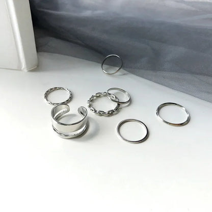 7pcs Jewelry Rings Set